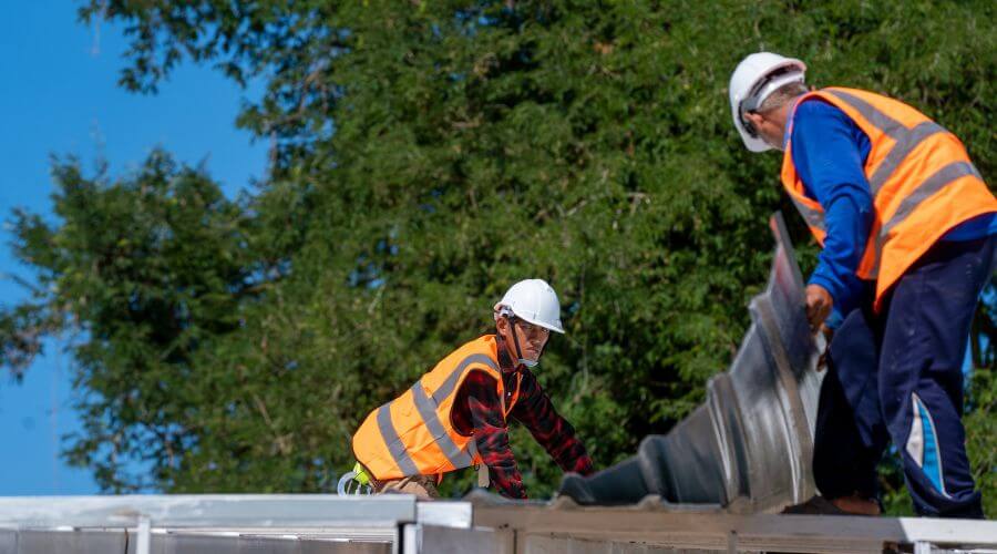 Professional metal roof installation in Bendersville, PA